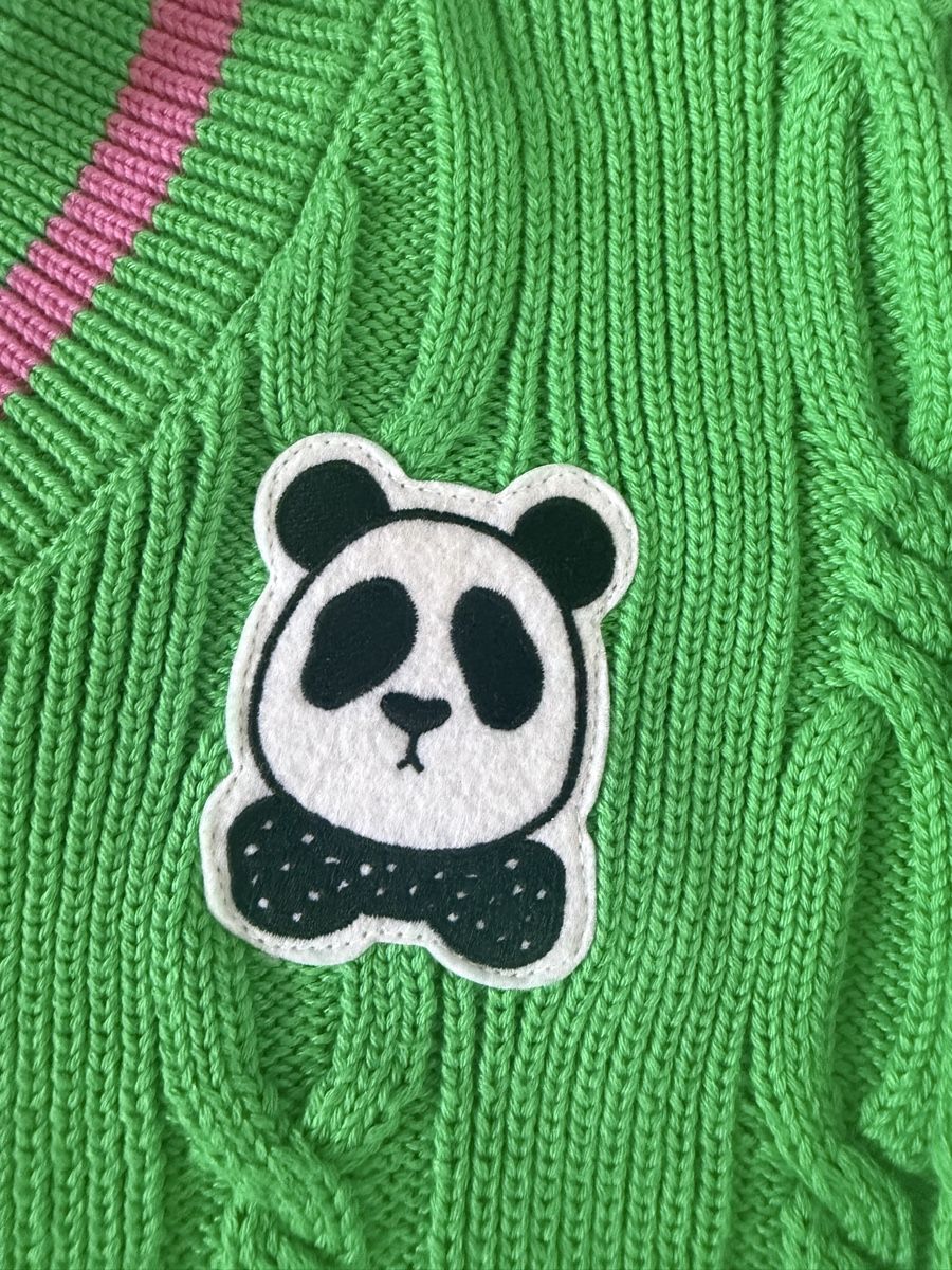 Maglioni & Felpe: Mini Rodini Pullover Green Panda 104-110 – Nuovo (secondo la descrizione) da Dully venduto da rev_l7jp 2