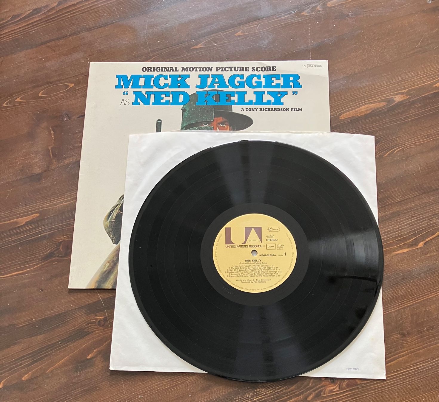 Schallplatten: OST - MICK JAGGER AS NED KELLY – Gebraucht aus steffisburg von Dstauffer 1