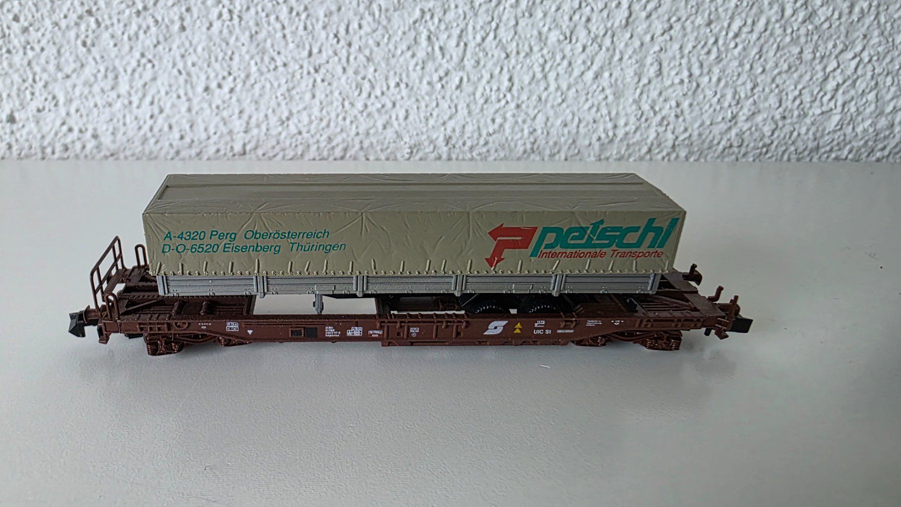 Roco Modellini di ferrovie: Hupac Auflieger ÖBB Peischl – Usato da Wittenbach venduto da Hase113 1