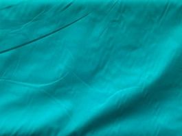 Tissu coton popeline turquoise