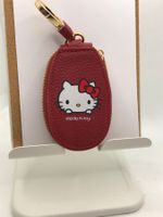 Hello Kitty Schlüsseletui/Münztäschli, dunkelrot/bordeaux