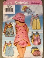 Butterick Schnitmuster 5439 Baby Grösse NB-S neuwertig