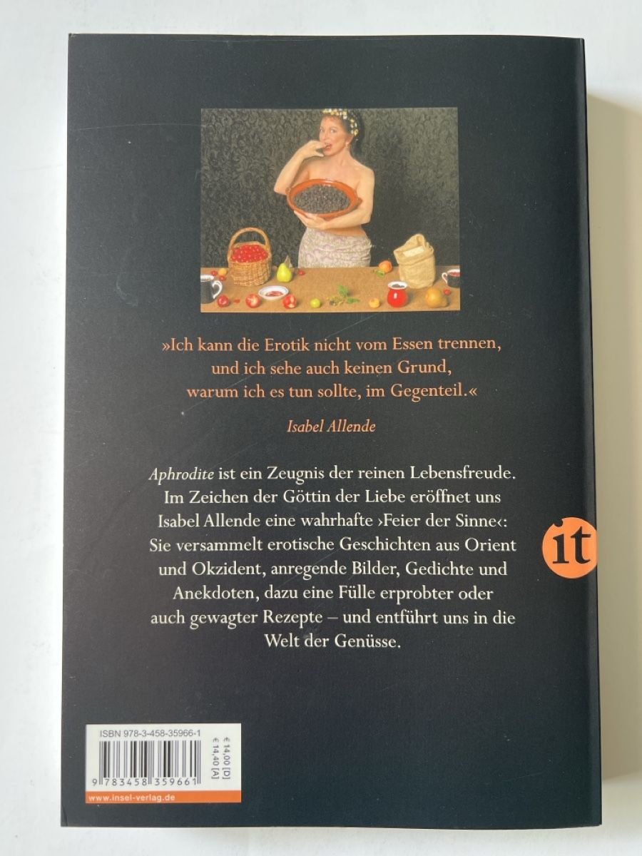 Libri: Isabel Allende Aphrodite eine Feier der Sinne  – Usato da Luzern venduto da nochnichtaltpapier 1