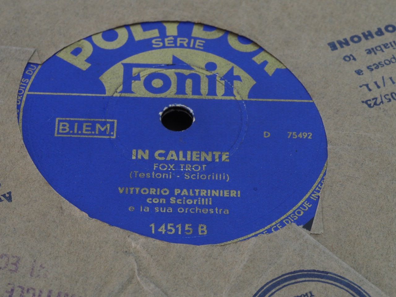 Vinyles: DISQUES 78 TOURS – D'occasion à Lausanne par Leag 8
