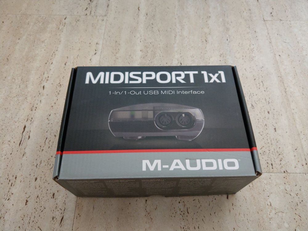MAudio Midisport 1x1 USB Midi Interface Kaufen auf Ricardo