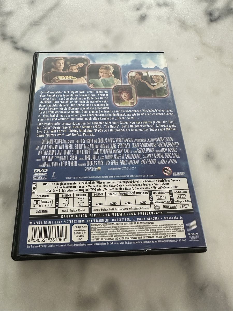 Tutti i DVDs: Verliebt in eine Hexe DVD Special Edition – Usato da Bülach venduto da Chati_ 1