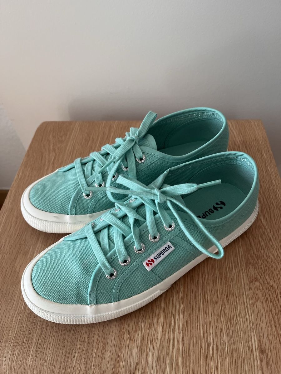 Superga Scarpe da donna: Baskets Superga - pointure 38 - Tiffany Blue – Usato da Lausanne venduto da Cupcake.vanille 2