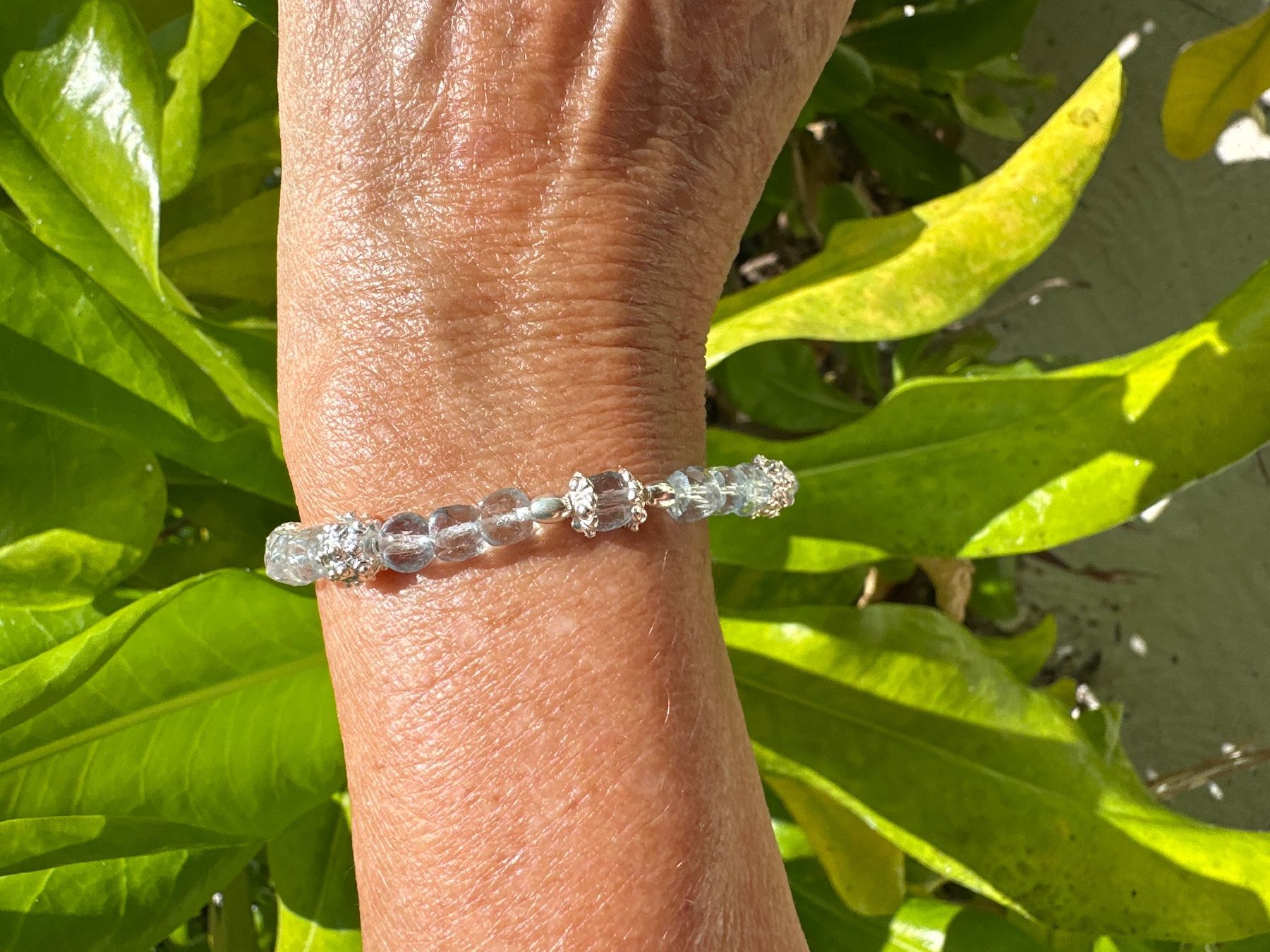 Altri gioielli: Topas-Armband mit silber plus Halskette – Nuovo e nell'imballaggio originale da Niederglatt ZH venduto da Silberschmuck-design