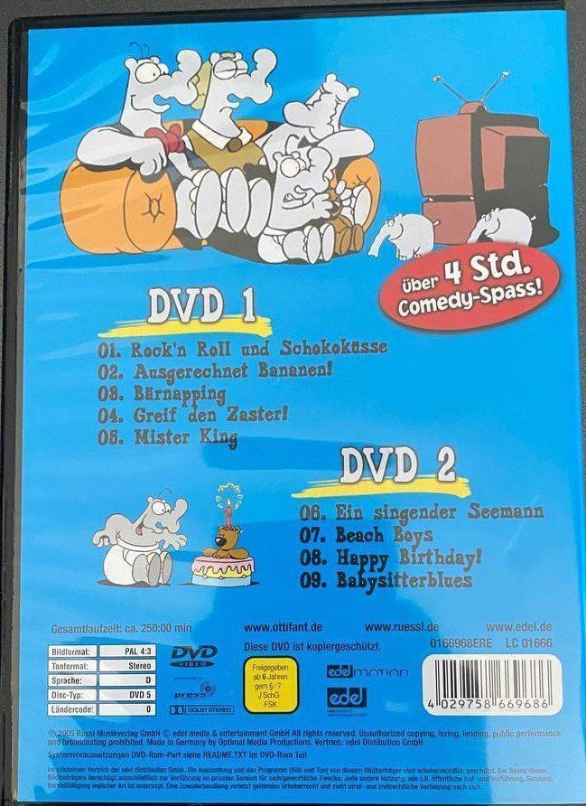 Tutti i DVDs: Ottifanten - Komplette Serie – Usato da Beringen venduto da Mantafisch1 1