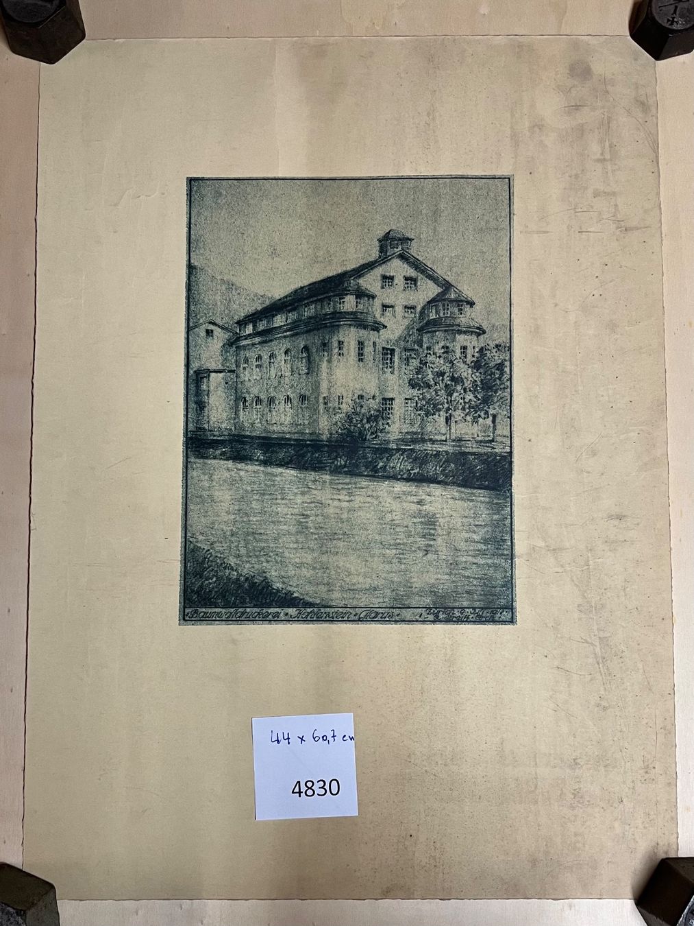 Foto & Immagini: Baumwolldruckerei Hohleinstein Glarus, 1918 – Nuovo e nell'imballaggio originale da Muttenz venduto da Golden_Times