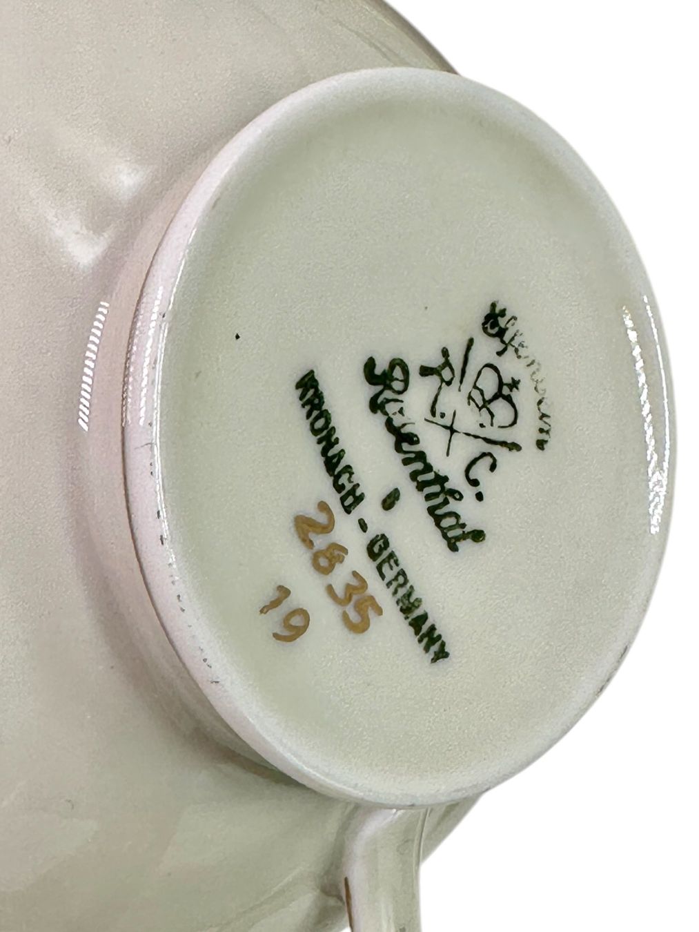 Rosenthal Tazze: 2 Tasses à thé Rosenthal anciennes – Usato da Morges venduto da mod_q7tt 7
