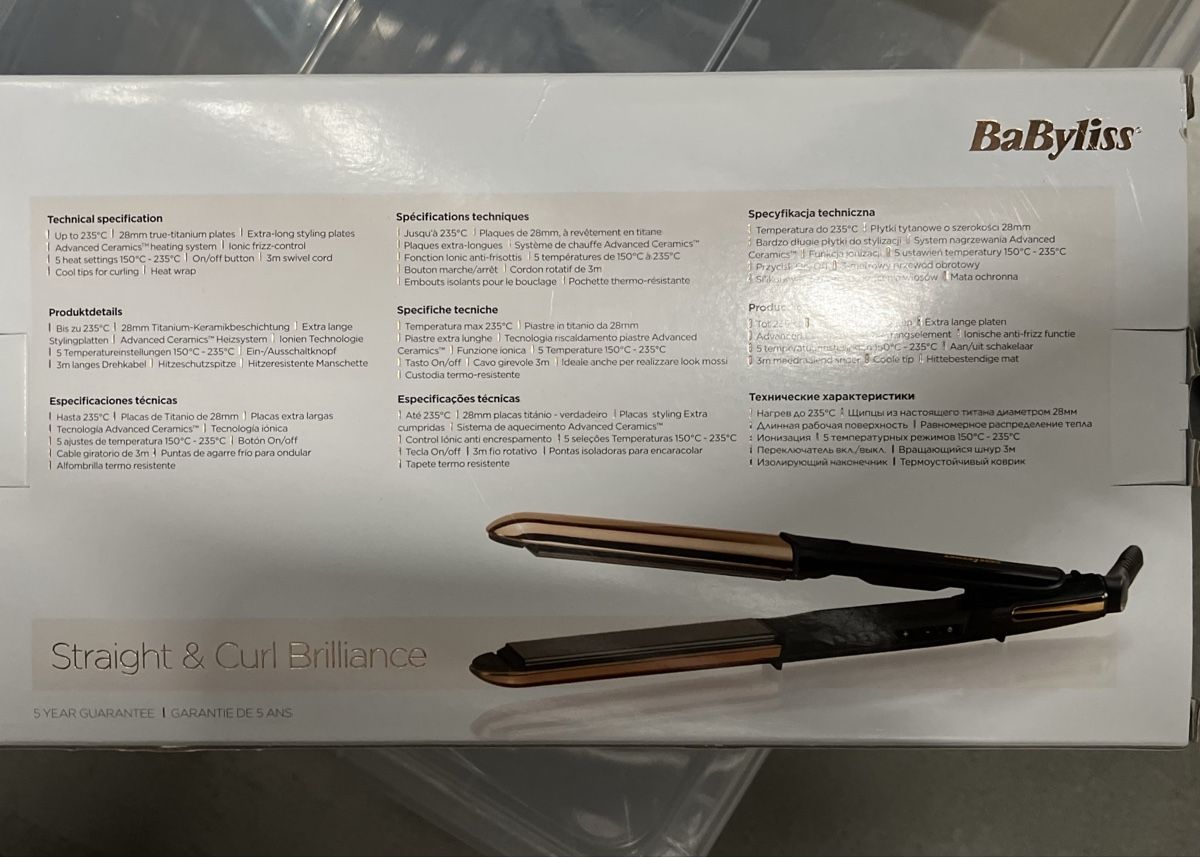 BaByliss Lockenstäbe & Haarglätter: BaByliss Glätteisen/ Lockenstab – Neu und originalverpackt aus Dübendorf von lea_jjl 1