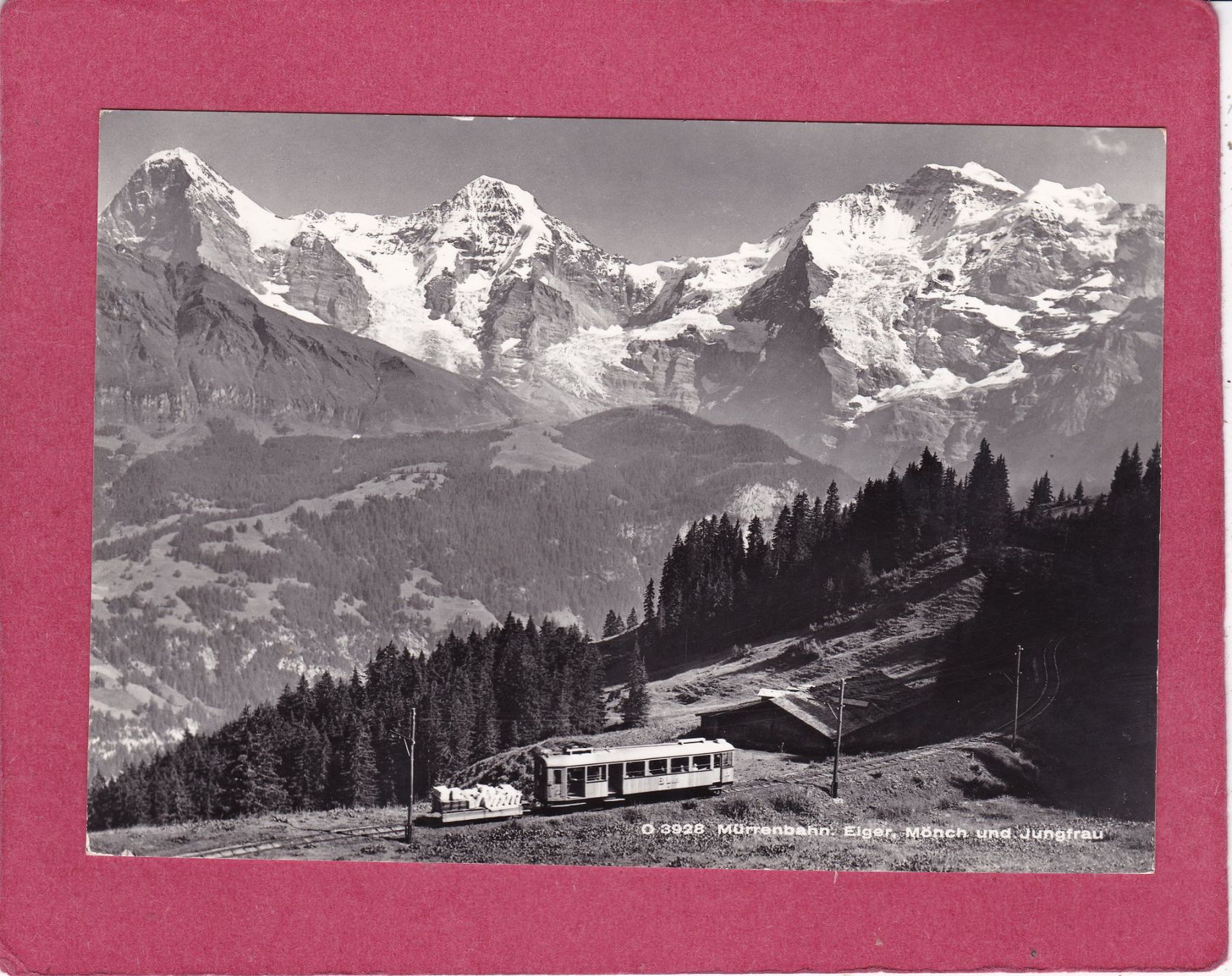 Ansichtskarten: Mürrenbahn Eiger Mönch und Jungfrau – Gebraucht aus Herisau von Lisegrat2008