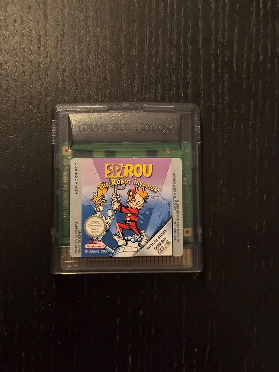 Gameboy Color Spiel „Spirou - The Robot Invasion“ (Gebraucht) in ...