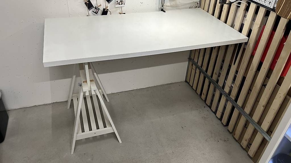 Altri mobili per ufficio: IKEA MITTBACK Tischbock in weiss – Usato da Birmensdorf ZH venduto da onlineflo 2