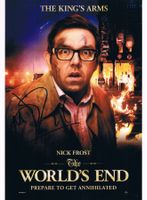 Nick Frost 1972- Autogramm signiert Foto 20x27cm