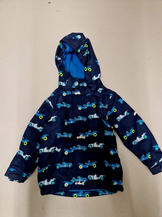 YOUNGSOUL Jungen Regenjacke Mit Fleece-Futter - Wasserdicht & Gemustert