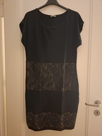 Vestito nero elegante con pizzo taglia L intimissimi