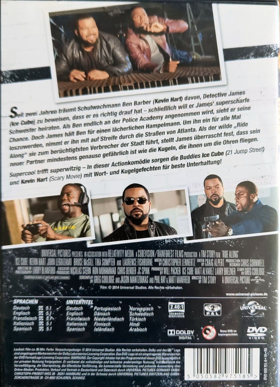 Alle DVDs: Ride along (Tim Story, 2014) – Gebraucht aus Burg AG von Franklin5736 1