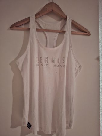 Weisses Tanktop von Bidi Badu, Grösse M, Top Zustand!
