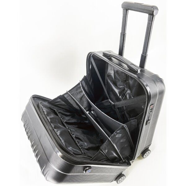 Valigie & Borse: JSA Reise- & Businesstrolley "2 in 1", schwarz – Nuovo (secondo la descrizione) da Zug venduto da Supervamp 6