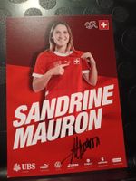 Sandrine Mauron - Handsigniert SFV Autogrammkarte