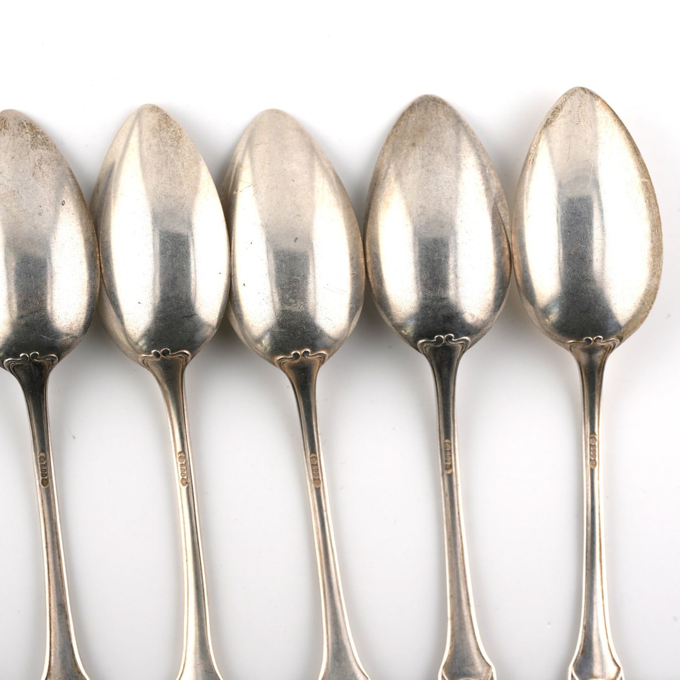 Löffel: Dessertlöffel Set 6x aus Silber – Gebraucht aus Basel von Vip24 4