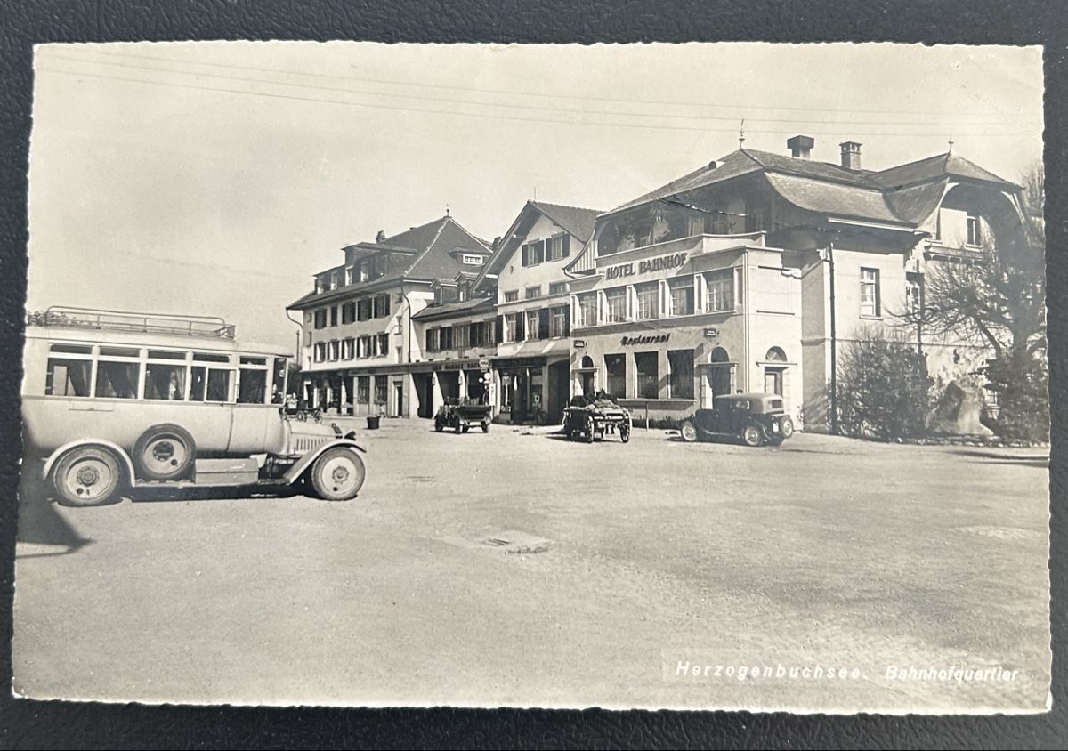 Cartes postales: Herzogenbuchsee Bahnhofquartier  – D'occasion à Horw par Tellbub