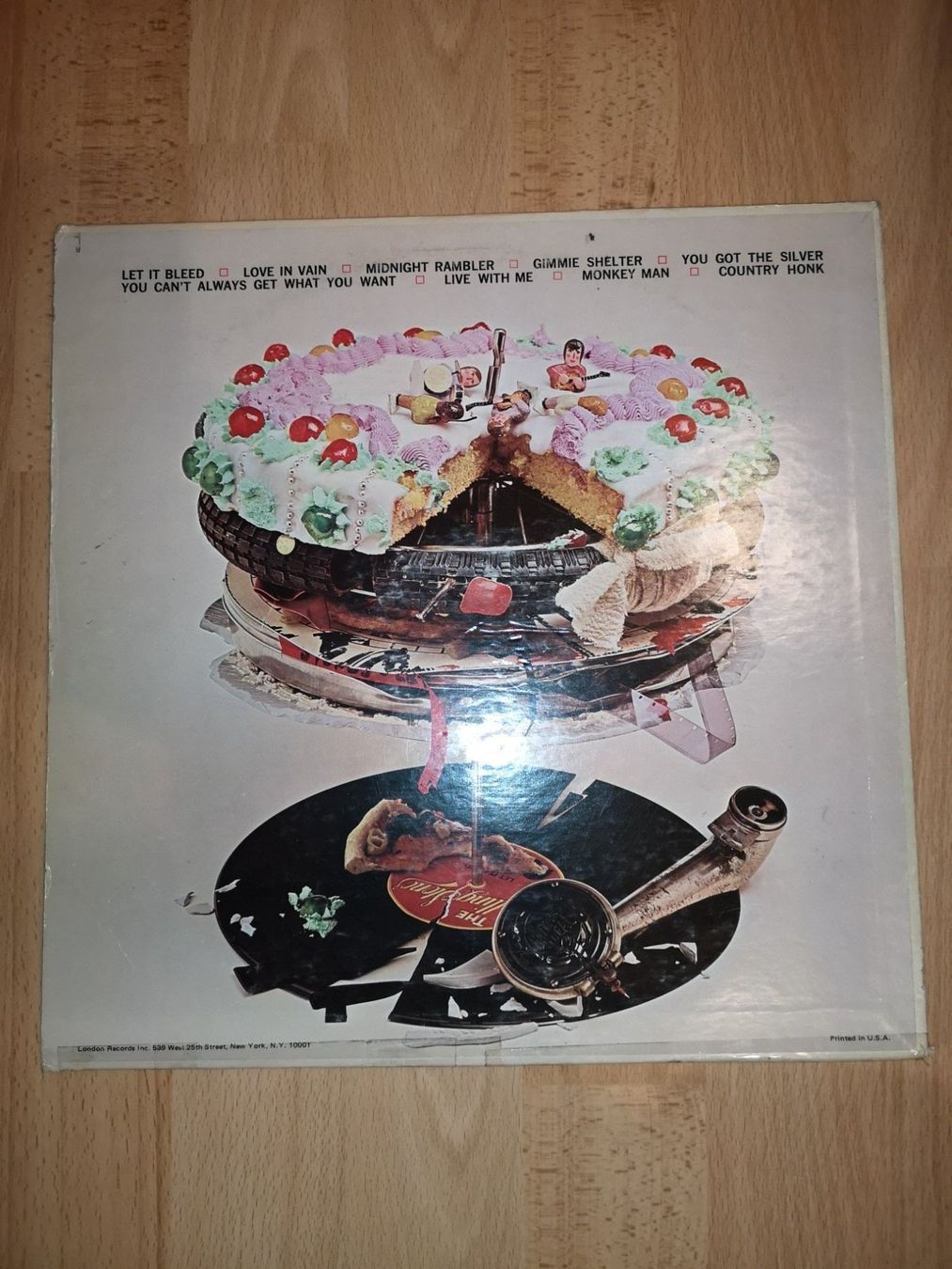 Dischi in vinile: Rolling Stones Let it bleed LP – Usato da Zernez venduto da muntm 1