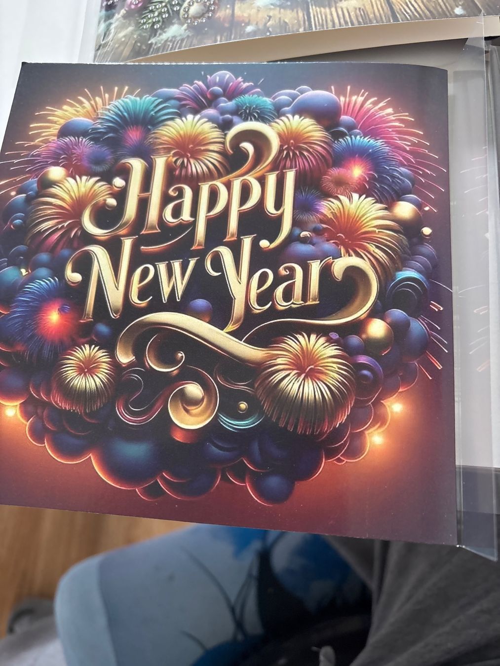 Kit bricolage: Diamond Paiting Karten New Year – Nuovo (secondo la descrizione) da Amriswil venduto da SCHLOSSGEISTLI 4