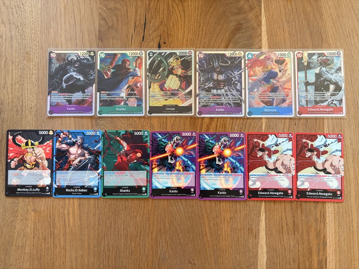 Bandai Carte collezionabili: One Piece OP17 Karten-Set – Nuovo (secondo la descrizione) da Niederbipp venduto da dommucky