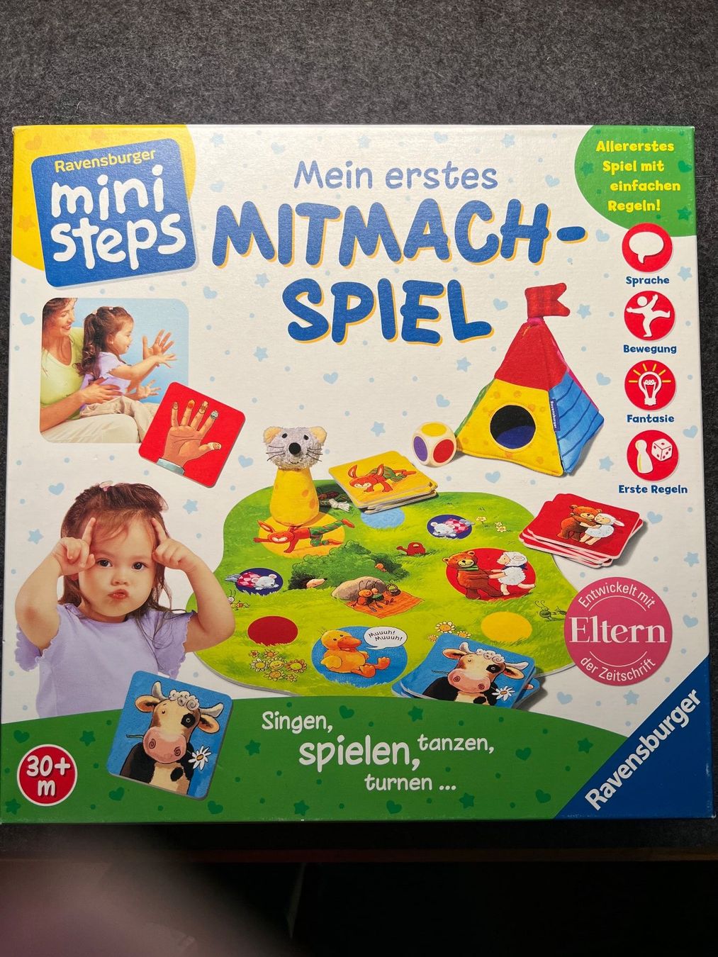 Ravensburger Giochi: Ravensburger Mini Steps - Mon 1er jeu participatif – Usato da Genève venduto da PoissonBlue 1