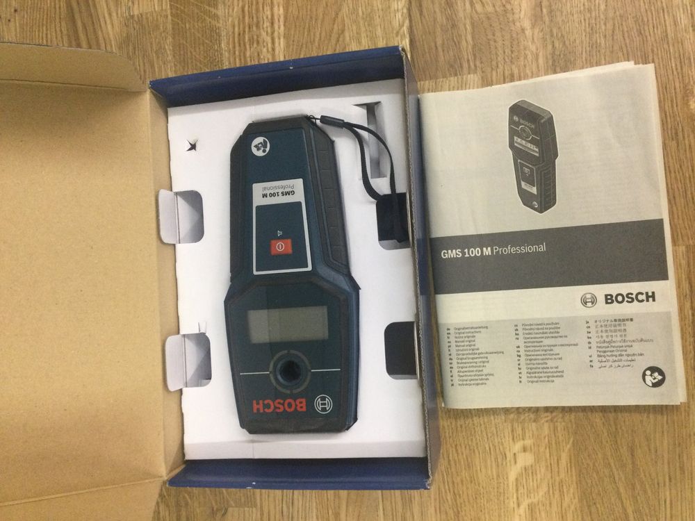 Metalldetektor Bosch GMS 100M / Leitungssuchgerät | Kaufen auf Ricardo