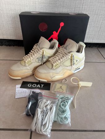 Jordan 4 Sail x Off-White