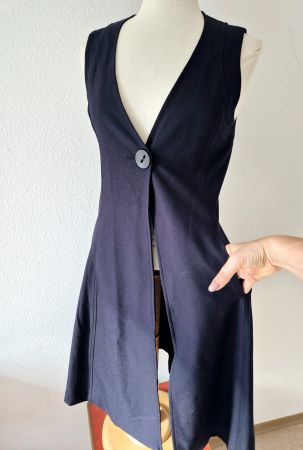 KIMONO WESTE GILET TUNIKA FEEL BETTER THAN GOOD XS S , TOP