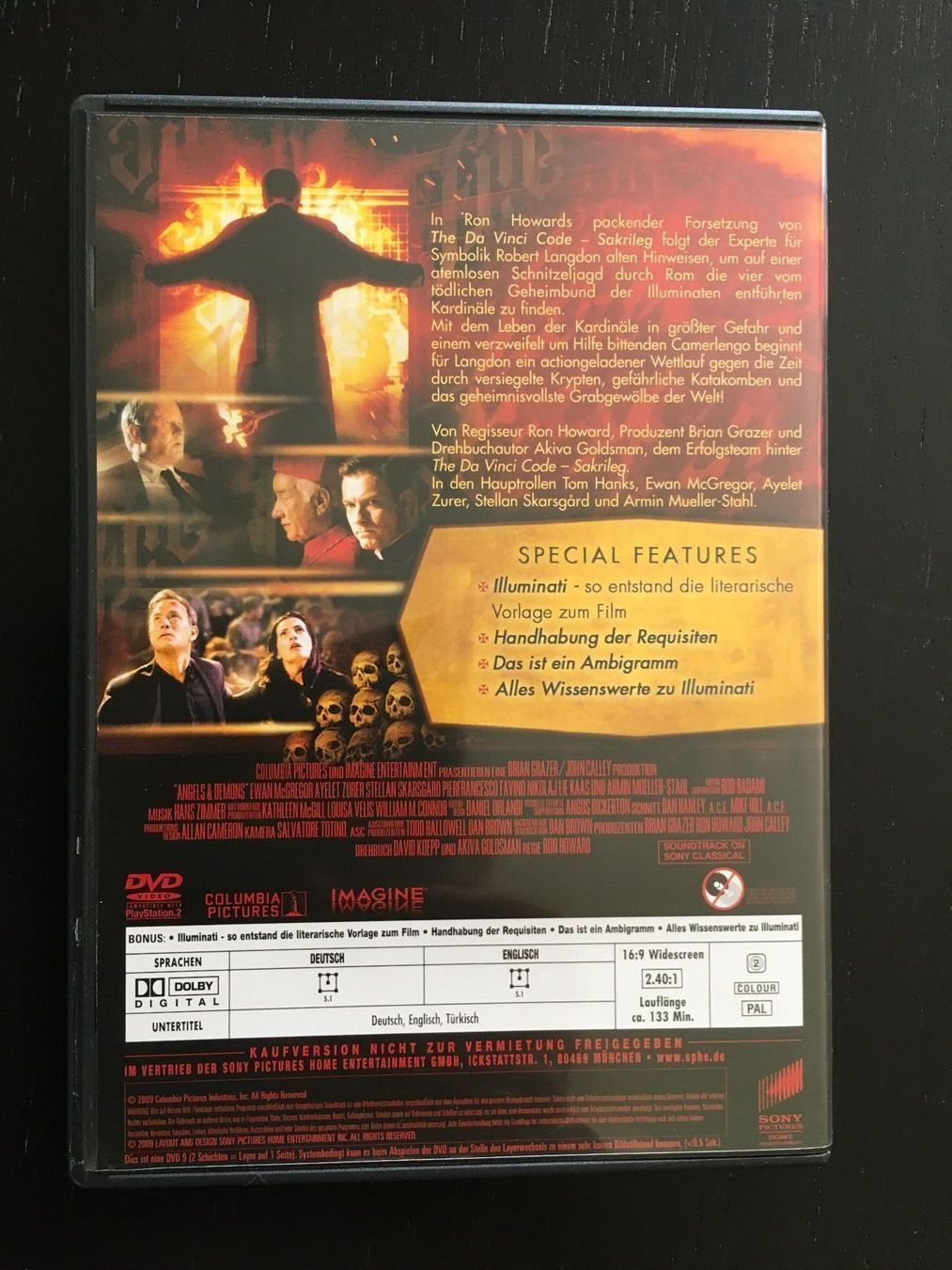 Tutti i DVDs: DVD Illuminati – Usato da Regensdorf venduto da scheissspiel 1