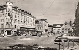 St. Gallen Bohl Marktplatz 1958