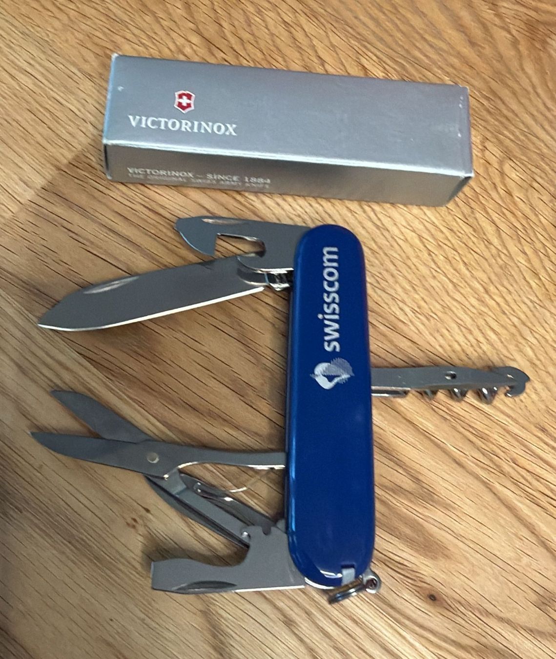 Victorinox Taschenmesser: VICTORINOX SWISSCOM SACKMESSER – Neu und originalverpackt aus Zürich von Frei-Occasionen 5