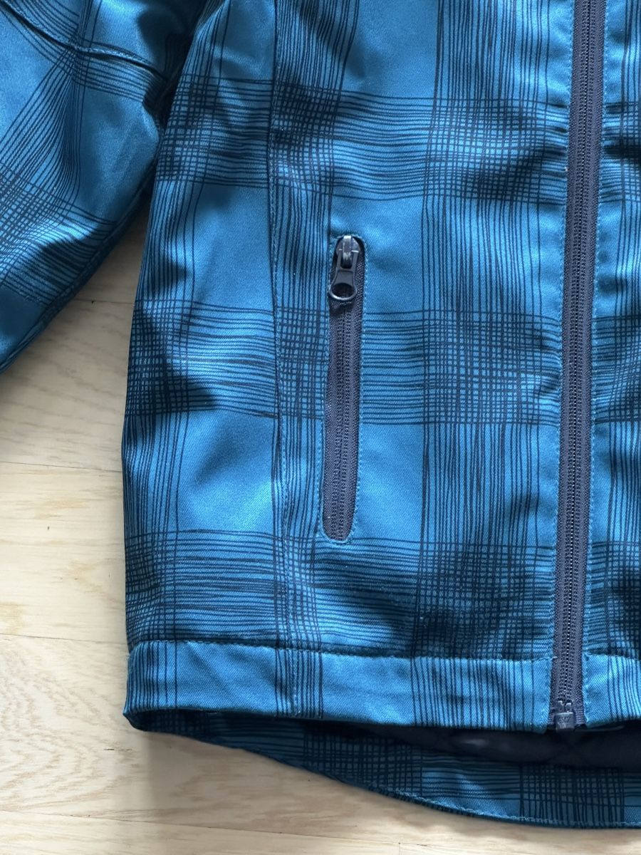 Giacche & Cappotti: Kinder Softshelljacke blau kariert Grösse 110 – Usato da Esslingen venduto da fama_x3 2