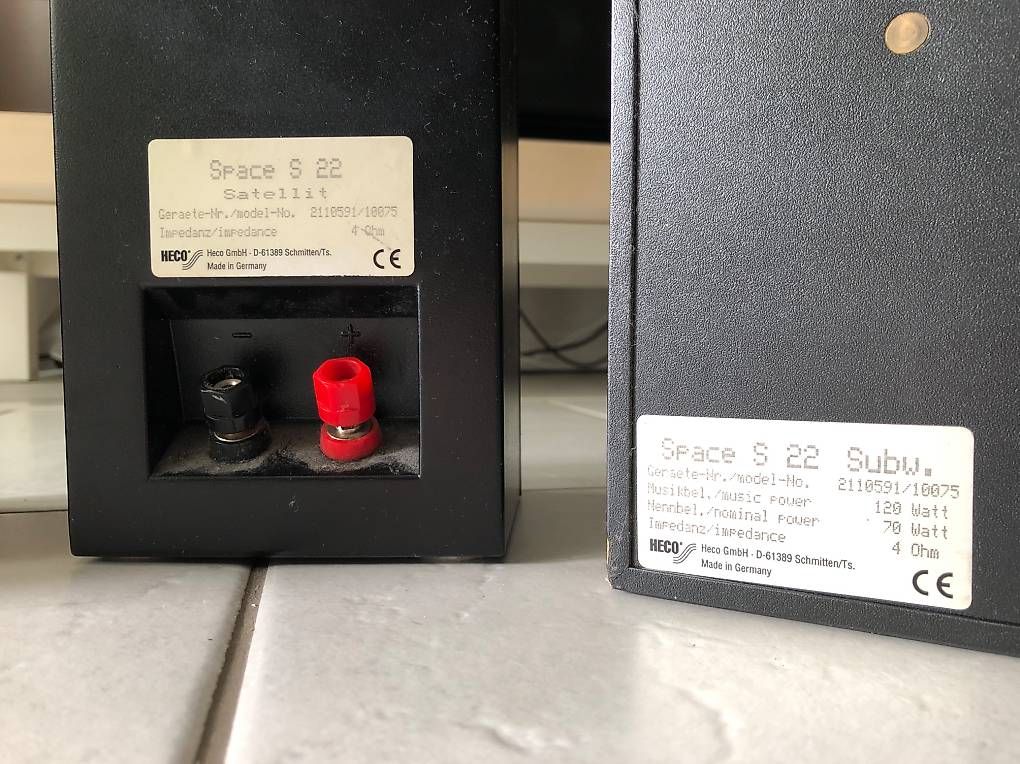Lautsprecher: HECO subwoofer + Satelliten (passiv) – Gebraucht aus Kreuzlingen von Julez22 3