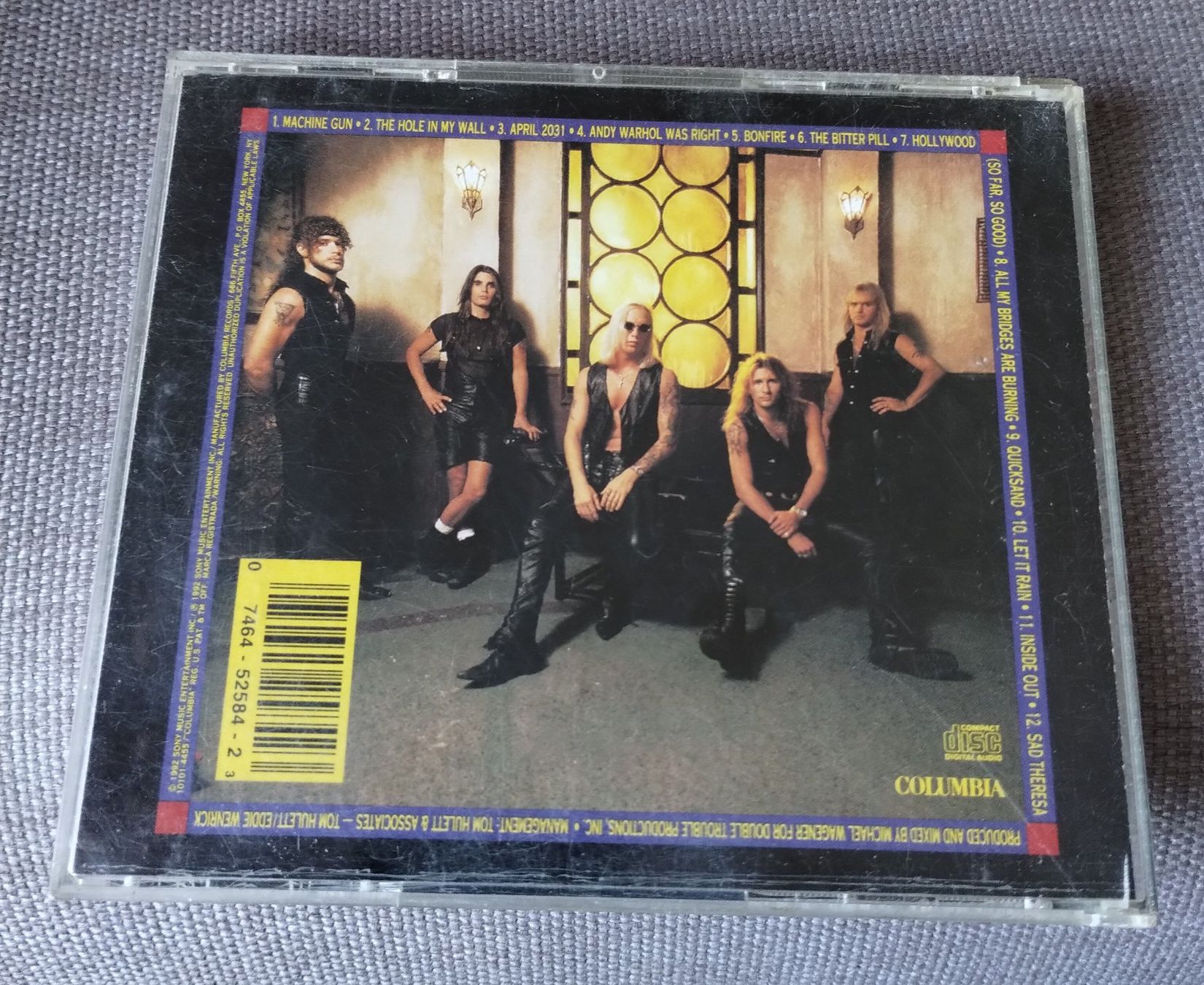 CD: Warrant "Dog eat Dog" – Usato da Lausanne venduto da Martinucci 1