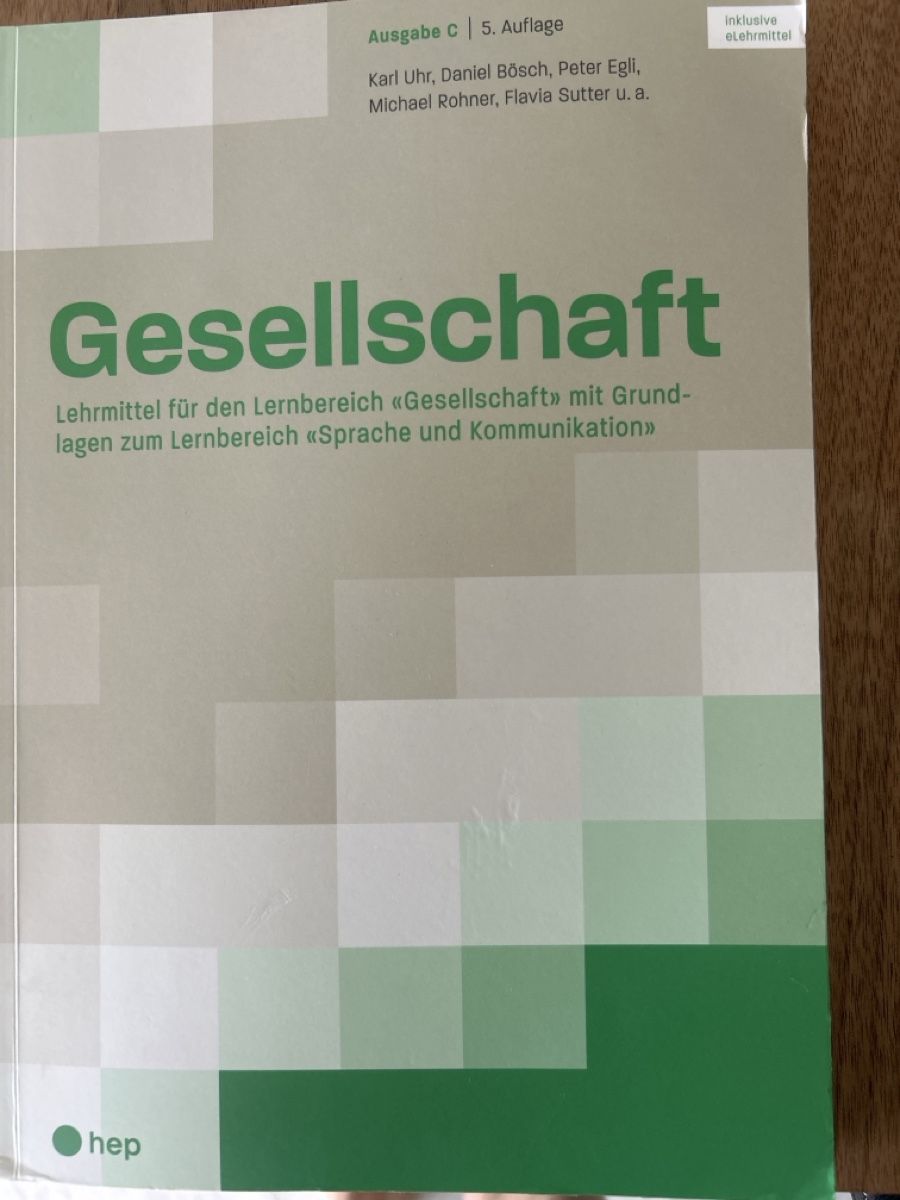 Livres: Lehrmittel Gesellschaft – Neuf (Voir description) à Winterthur par Janina08