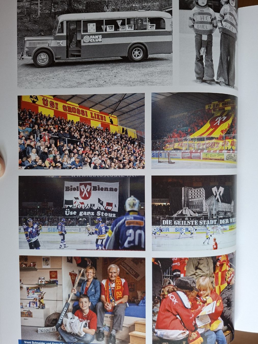 Libri: EHC Biel Bienne Jubiläums Buch – Usato da Schwanden Sigrisw venduto da cadieux71 4