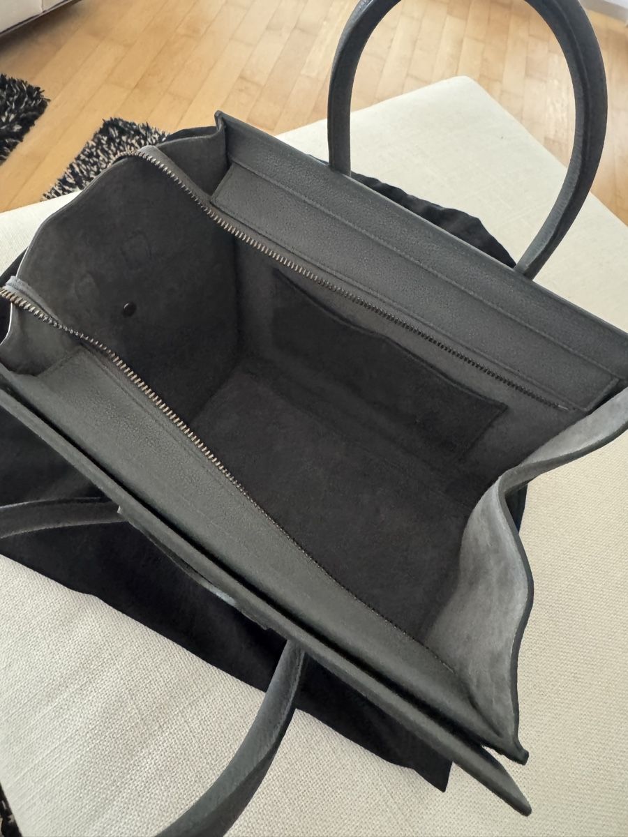 Celine Borse da donna: Tasche Celine Phantom, Mini stahlblau Leder, NEU – Nuovo (secondo la descrizione) da Oberwil BL venduto da cocopalm1068 3