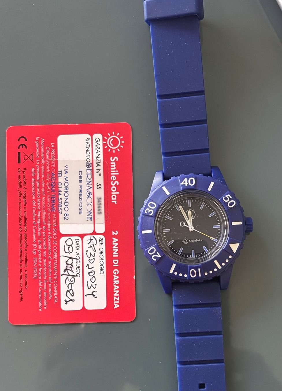 Orologi: SmileSolar montre solaire 20bar – Usato da Prilly venduto da Adrianacometti 7