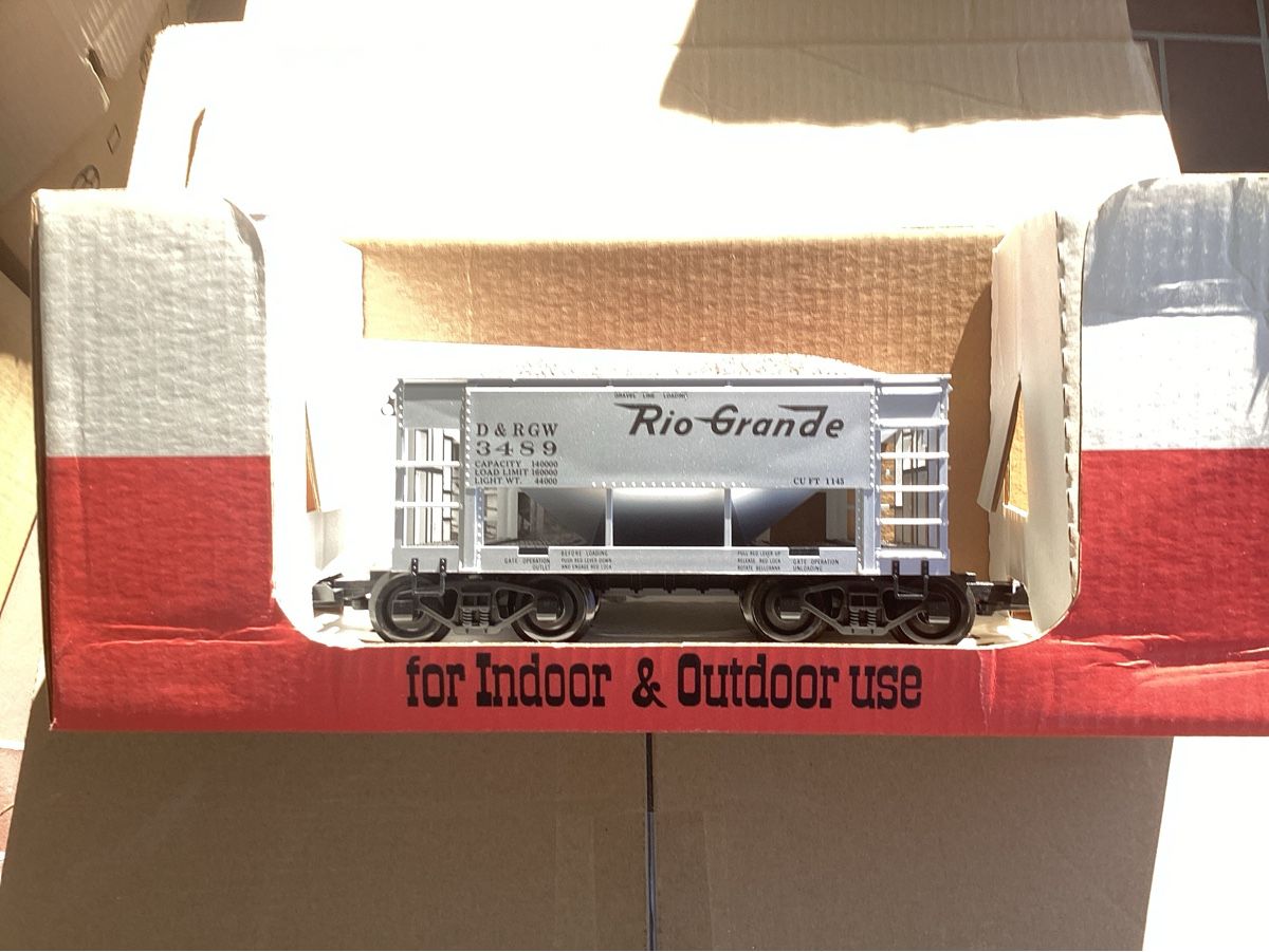 Modellini di ferrovie: MDC G Scale Ore Car DRGW – Usato da Rudolfstetten venduto da Gwyneth2