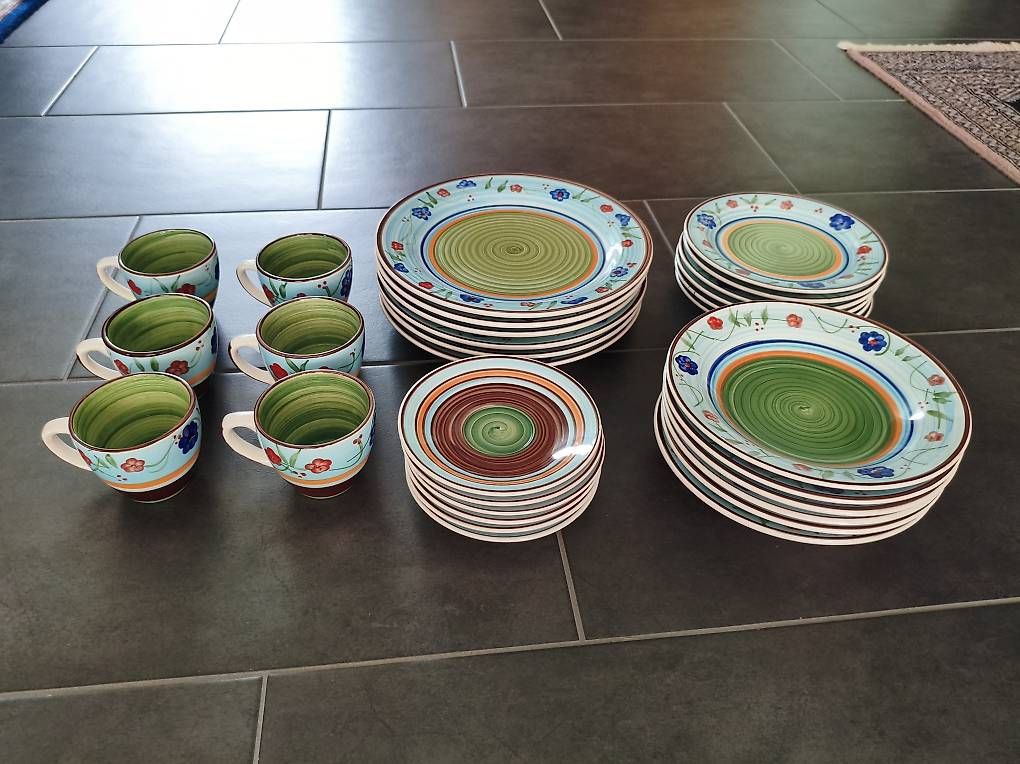 Geschirrsets: CreaTable Geschirrset  30-teilig  Globus – Gebraucht aus Sevelen von peetem 4