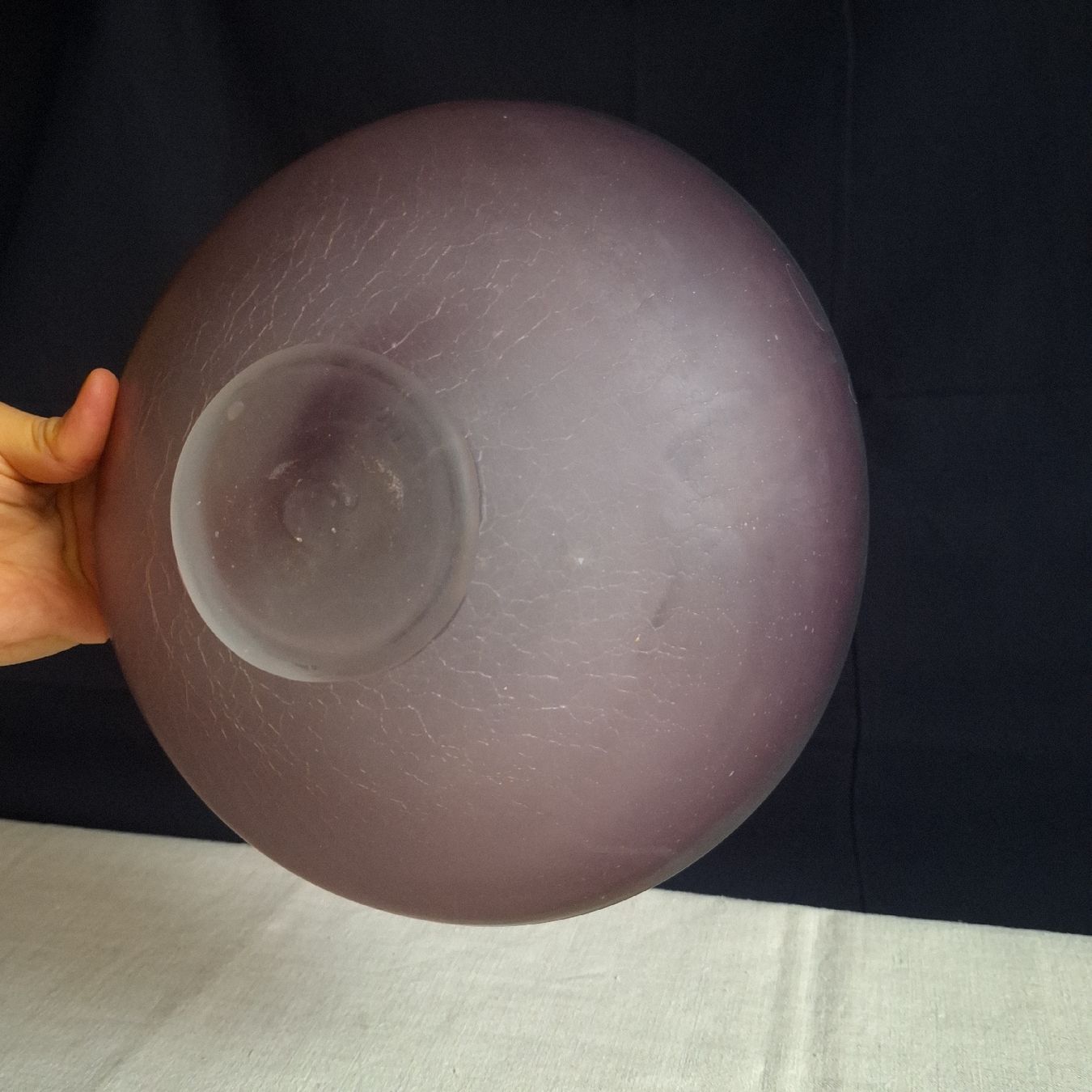 Schalen: Versand möglich! Elegante Glasschale, Schüssel, – Gebraucht aus Winterthur von Goldpipau 5