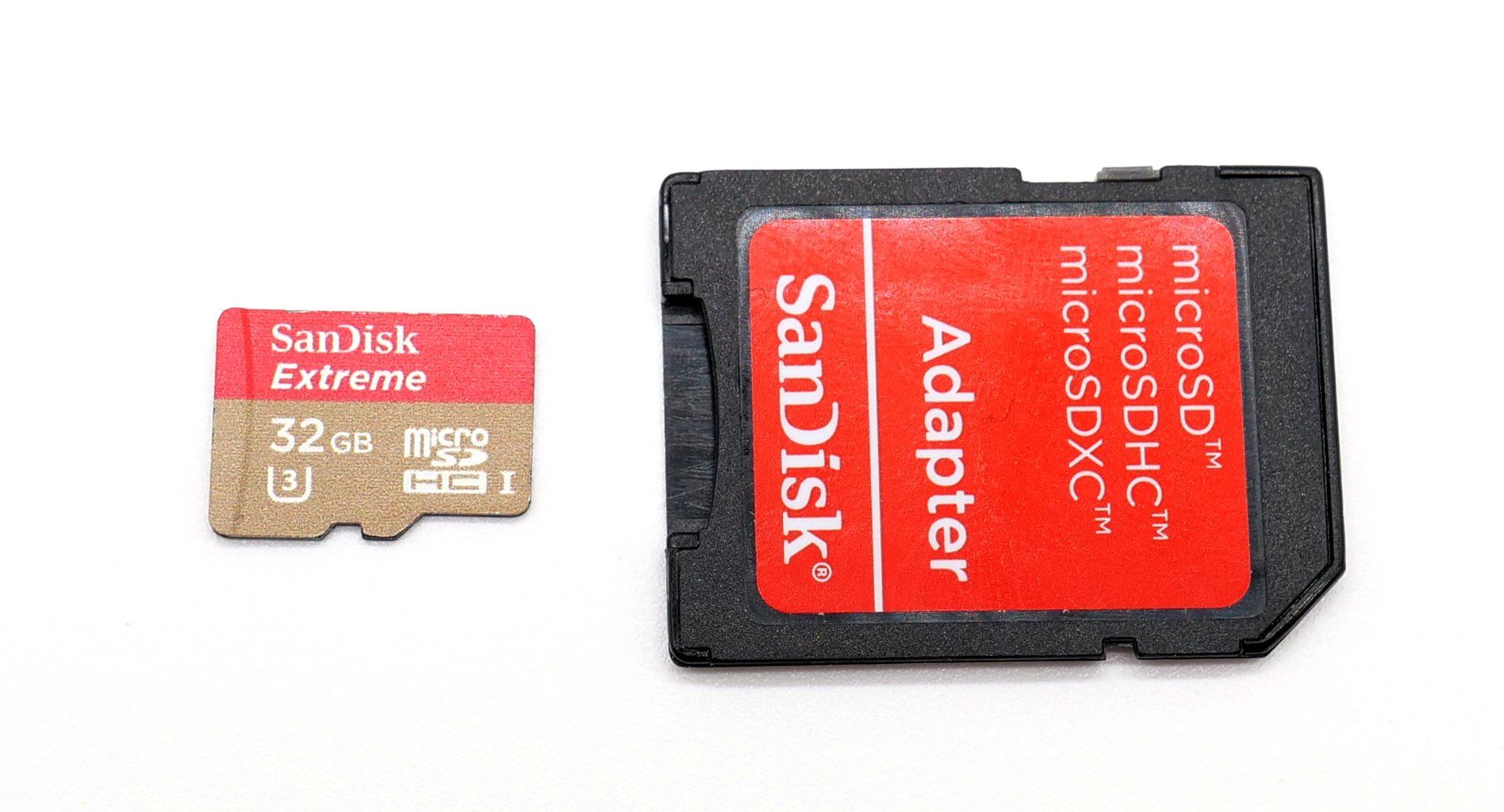 Sandisk Speicherkarten: SanDisk Extreme 32GB U3 MicroSD Speicherkarte – Gebraucht aus Ottoberg von Diamola