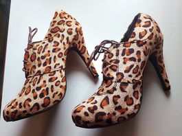 Leopard High Heels